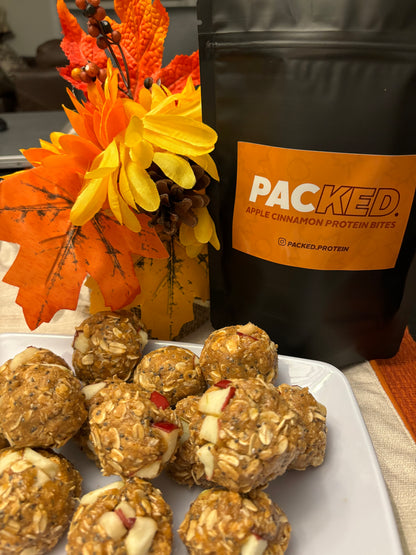 APPLE CINNAMON PROTEIN BITES - 12 PACK