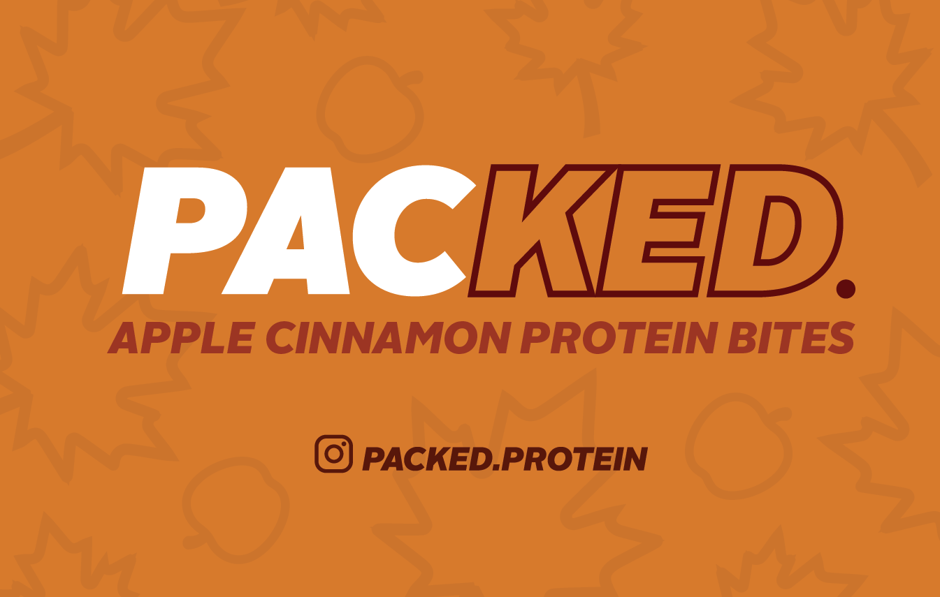 APPLE CINNAMON PROTEIN BITES - 12 PACK